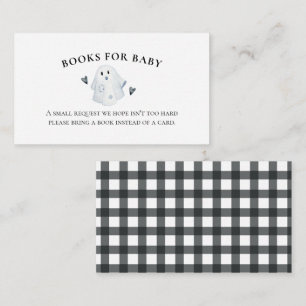 Carte D'accompagnement Halloween Baby shower Little Books for baby