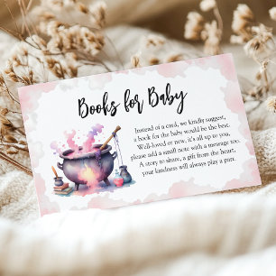 Carte D'accompagnement Halloween Pink Baby brasse le Baby shower