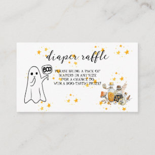 Carte D'accompagnement Halloween Squelette Baby shower Déchets Raffin