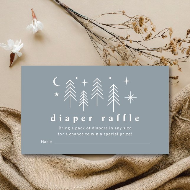 Carte D'accompagnement Happy Camper Diaper Raffle (Créateur téléchargé)