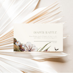 Carte D'accompagnement HELLO BABY   Automne Jeu de rousseur de couches bo