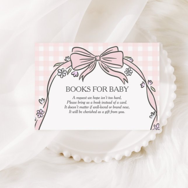 Carte D'accompagnement Here's the Scoop Pink Ice Cream Sundae Baby Shower (Créateur téléchargé)