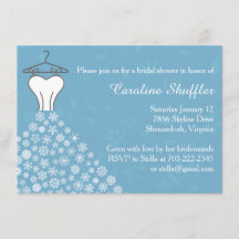 Hiver Snowflakes Mariage robe Fête des mariées