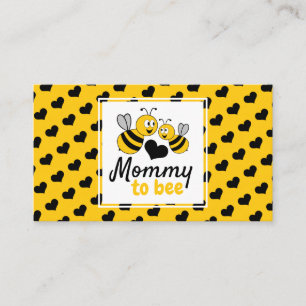 Carte D'accompagnement Honey Bee, registre des cadeaux de Baby shower