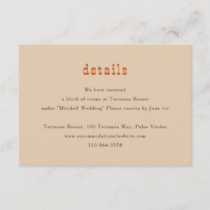 Carte D'accompagnement Horse Rail clôture Chêne Chevaux Mariage