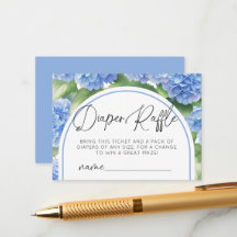 Hydrangea C'est un Baby shower de Raffle de couche