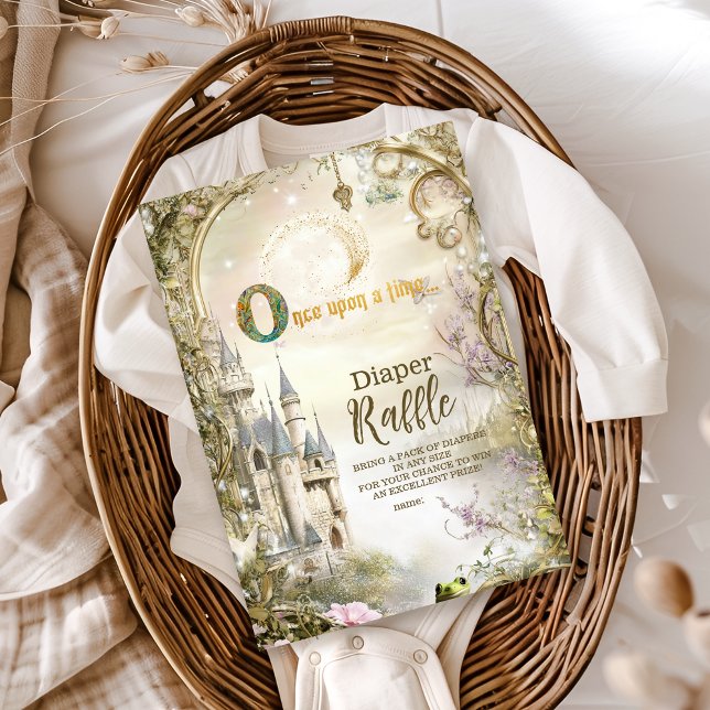 Carte D'accompagnement Il était une fois Fairytale Castle Diapper Raffer (Créateur téléchargé)