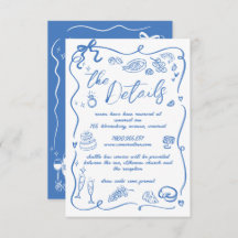 Illustrations à la main Doodles Détails du Mariage