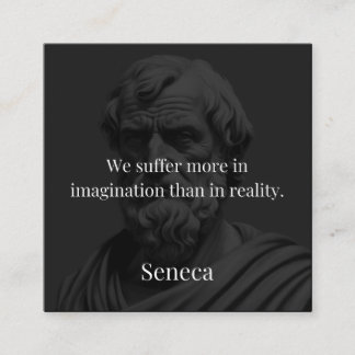 Carte D'accompagnement Imagination and Suffering: Seneca on Perception
