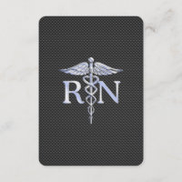 Infirmière inscrite RN Caduceus Snakes