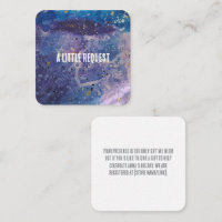 Informations Abstraites Aquarelle Galaxie Cosmique