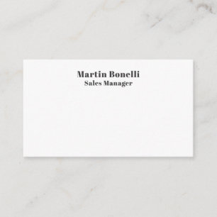 Carte D'accompagnement Informations de nom propre classique professionnel