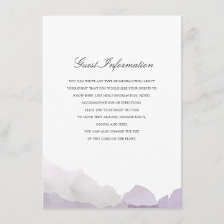 Carte D'accompagnement Insertion de Mariage de débonair