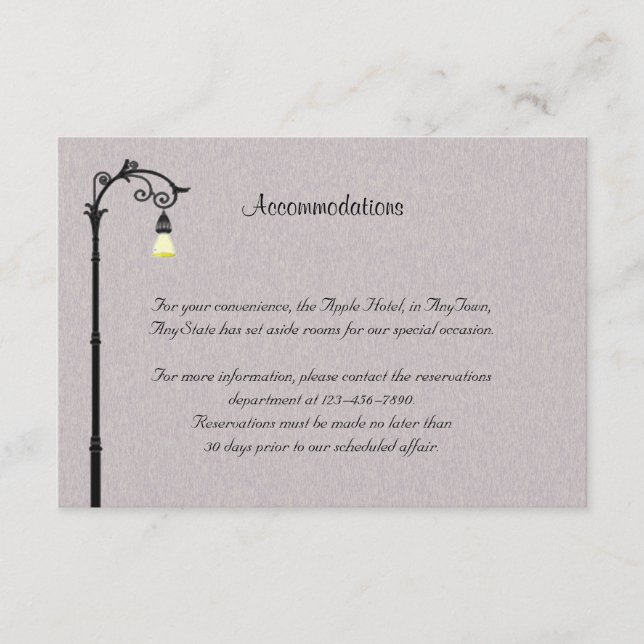 Carte D'accompagnement Insertion Mariage facile (Devant)