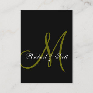 Carte D'accompagnement Insertions d'emplacement de cérémonie pour épouser