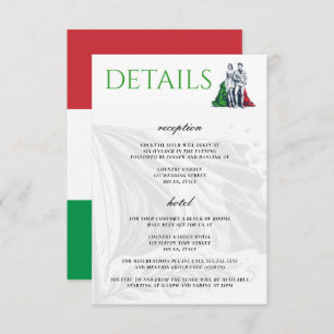 Carte D'accompagnement Italie Couple