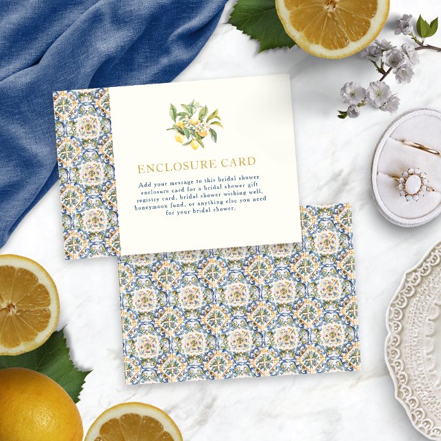 Carte D'accompagnement italien (Italian Enclosure Card
)