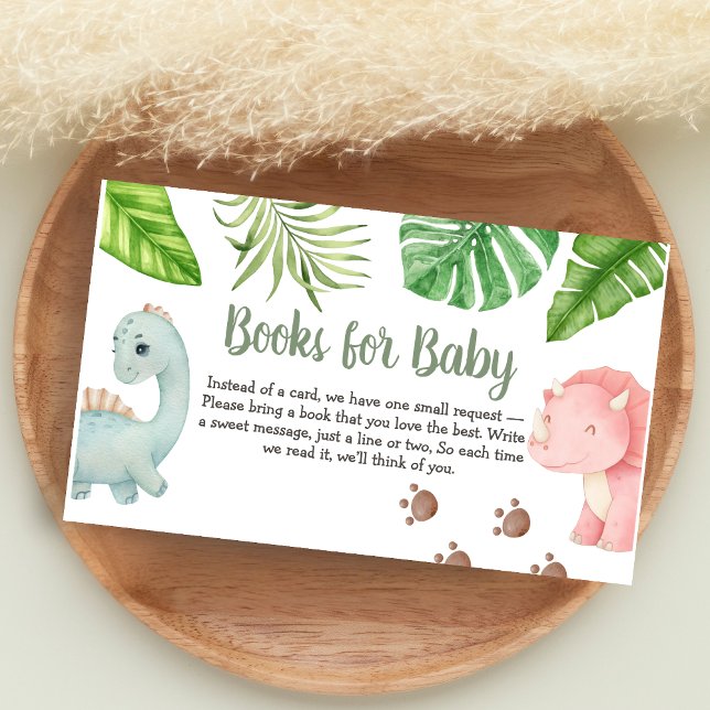 Carte D'accompagnement It's a Boy Dinosaur Baby Shower Books for Baby (Dinosaur Baby Shower Books for Baby)