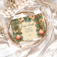 Jardin de poires vintage Botanica Diapper Raffle 