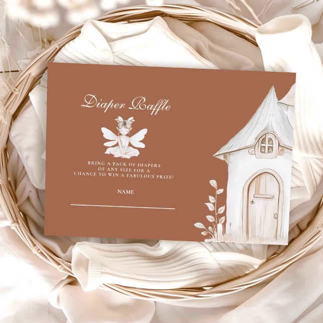 Carte D'accompagnement Jardin enchanté Fleur sauvage Diapper Raffe (Créateur téléchargé)