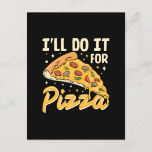 Carte D'accompagnement Je le ferai pour pizza