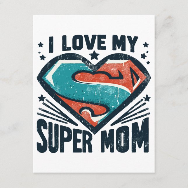 Carte D'accompagnement Je t'aime maman (Devant)