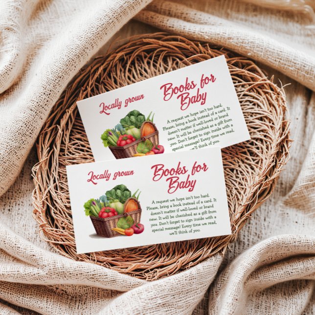 Carte D'accompagnement Jeu de Baby shower cultivé localement sur le march (Créateur téléchargé)