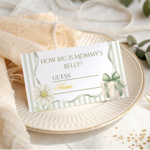 Carte D'accompagnement Jeu de devinette pour bébé Silly Goose Baby Shower