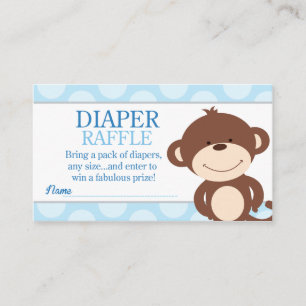 Carte D'accompagnement Joli Baby shower de dinde de poulet Raffle de couc