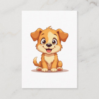 Carte D'accompagnement Joli chiot