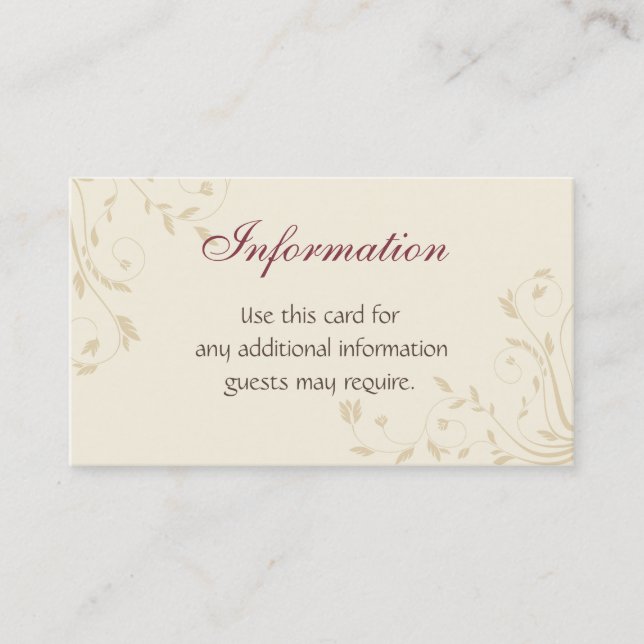 Carte D'accompagnement Jonquilles et blé fuchsia (Devant)