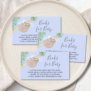 Carte D'accompagnement Jote Sloth Boy's Baby shower Books for Baby