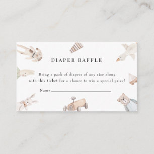 Carte D'accompagnement Jouets pour bébés   BABY SHOWER VINTAGE   Fromage