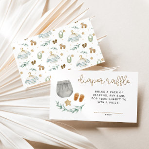 Carte D'accompagnement Jouets Vintages neutres selon le genre Raffle