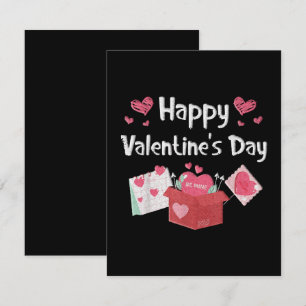 Carte D'accompagnement Joyeuse Saint-Valentin Sois Mienne Cœurs Mignons