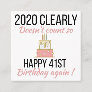 Carte D'accompagnement Joyeux 42e anniversaire, Funny 42e anniversaire ca
