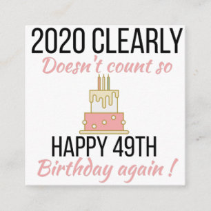 Carte D'accompagnement Joyeux 50e anniversaire, Funny 50e anniversaire ca