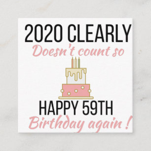 Carte D'accompagnement Joyeux 60e anniversaire, Funny 60e anniversaire ca