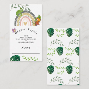 Carte D'accompagnement Jungle au-dessus de la pluie Baby shower Déchets R