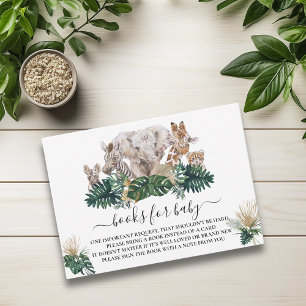 Carte D'accompagnement Jungle Babies Safari Livres africains pour le Baby