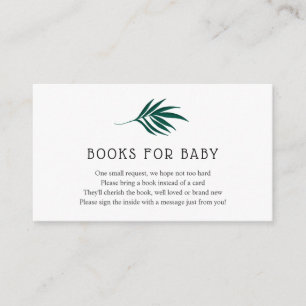 Carte D'accompagnement Jungle Books for Baby insert card