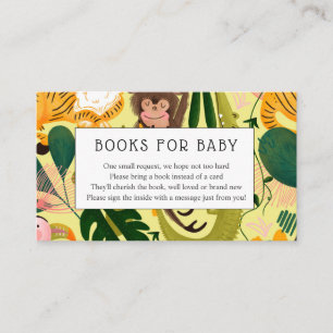 Carte D'accompagnement Jungle Books for Baby insert card