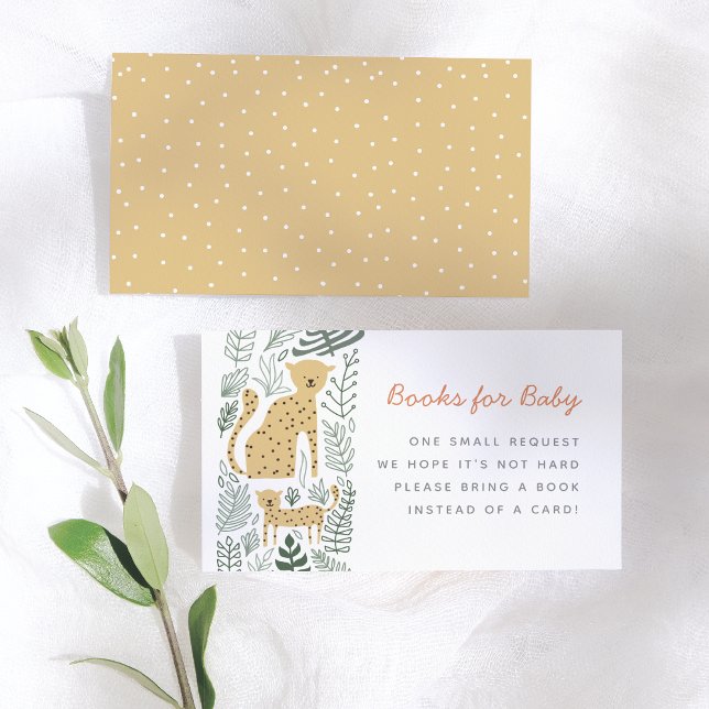 Carte D'accompagnement Jungle Safari Animaux Livres pour bébé (Créateur téléchargé)