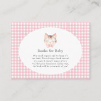 Kitty Chat rose Purr-fect Baby shower bébé fille