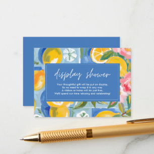 Carte D'accompagnement La dolce vita vitrée Fête des mariées vitrée