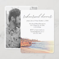 La Jolla Cove Mariage Dîner de répétition élégant
