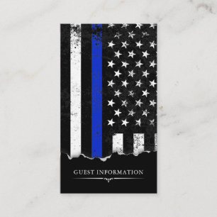 Carte D'accompagnement La police dénomme détails de partie de drapeau