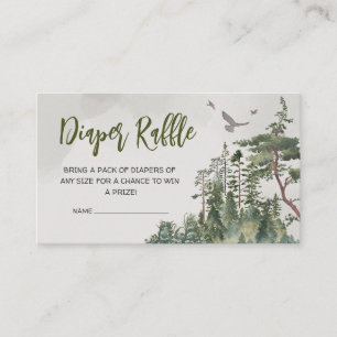 Carte D'accompagnement Laisser l'aventure commencer Mountain Diaper Raffl