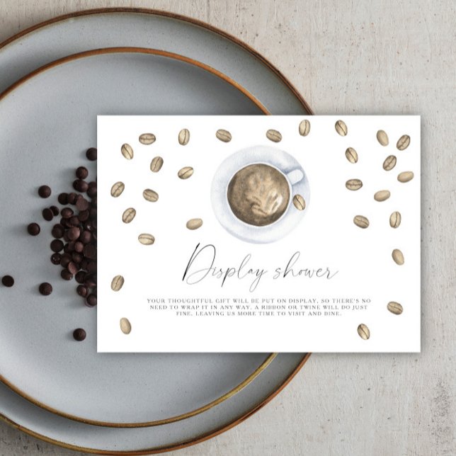 Carte D'accompagnement L'amour brasse la douche nuptiale (Créateur téléchargé)