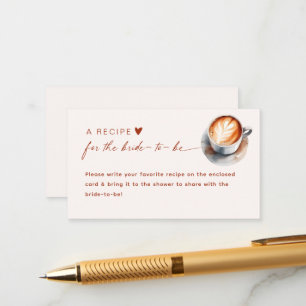 Carte D'accompagnement L'amour brasse la Fête des mariées de recettes